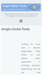 Mobile Screenshot of anglo-swiss-tools.co.uk